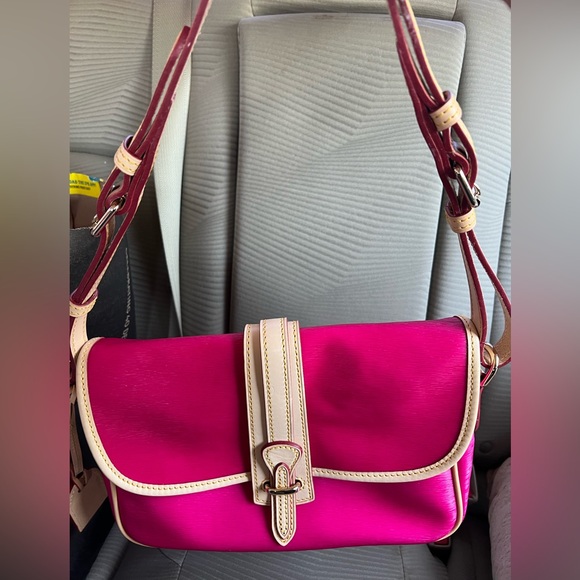 NWT Dooney & Bourke Large Hot Pink Equestrian - Picture 8 of 8